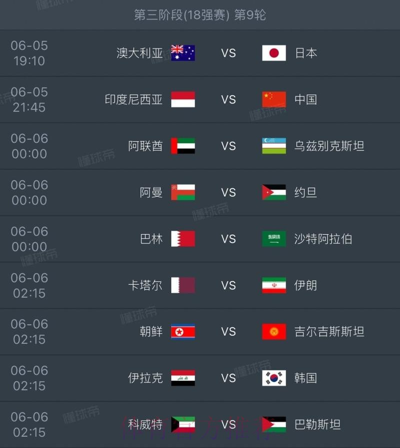 2026世界杯每日赛程完整版观看指南直播平台 2026世界杯每日赛程完整版观看指南直播平台